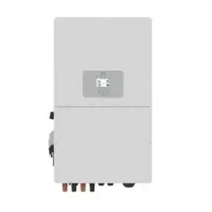 Deye 50kW Three Phase Hybrid Inverter Front View With Display Panel and Branded Label